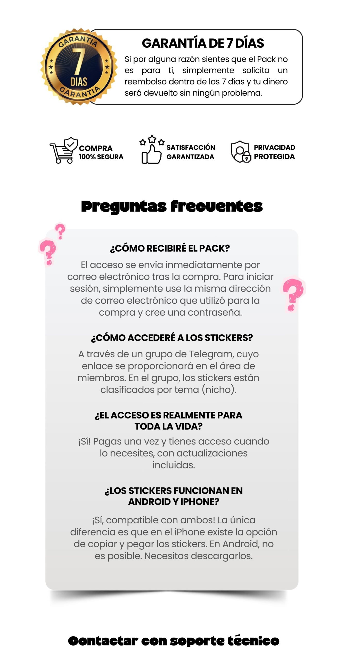 además de las más de 1.600 stickers, también recibirás las siguientes bonificaciones (11)