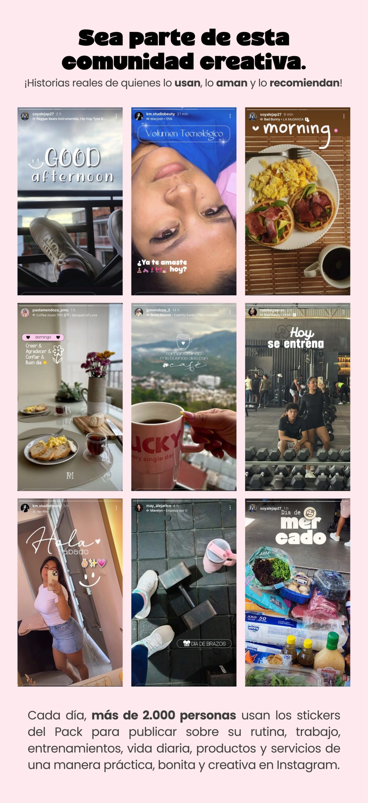 además de las más de 1.600 stickers, también recibirás las siguientes bonificaciones (14)